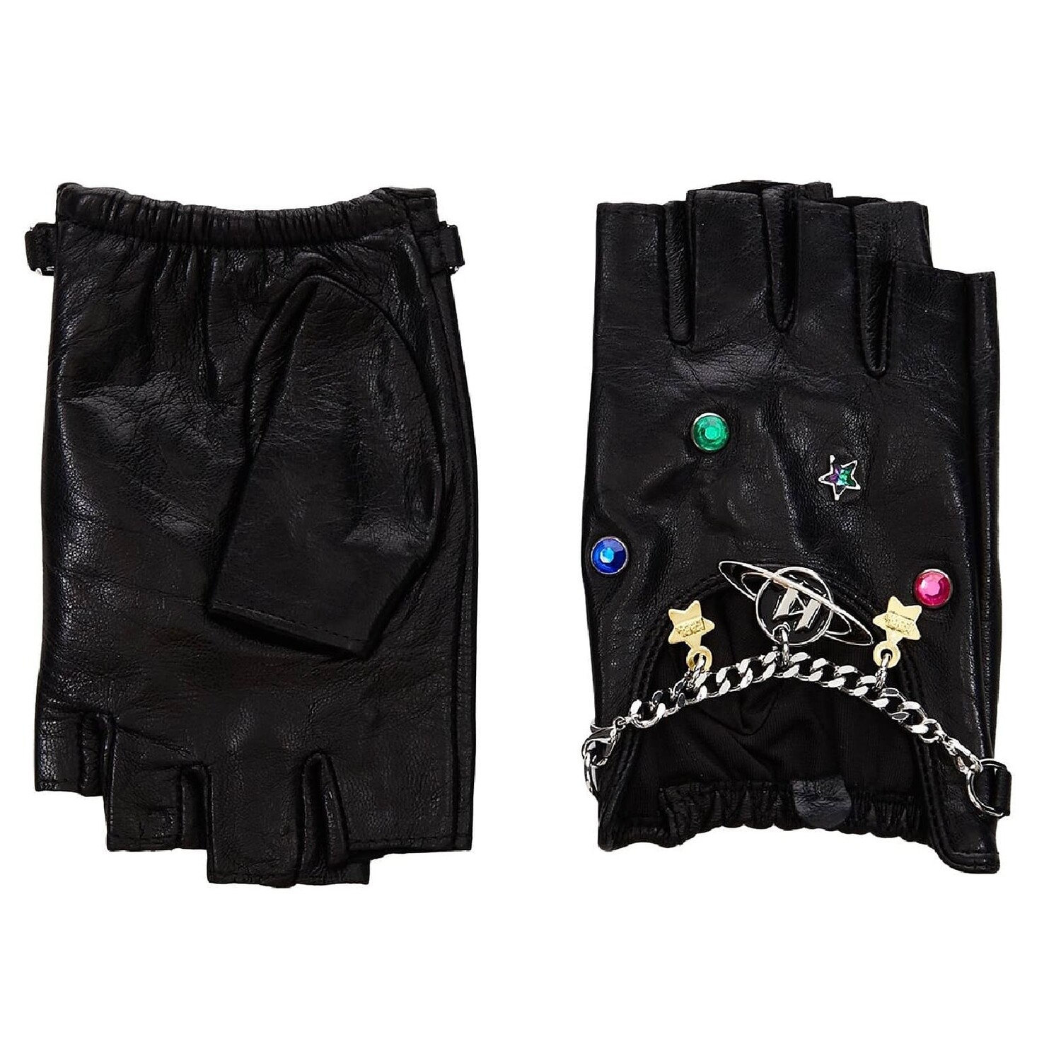 

Перчатки без пальцев Karl Lagerfeld K/swing Pins, черный