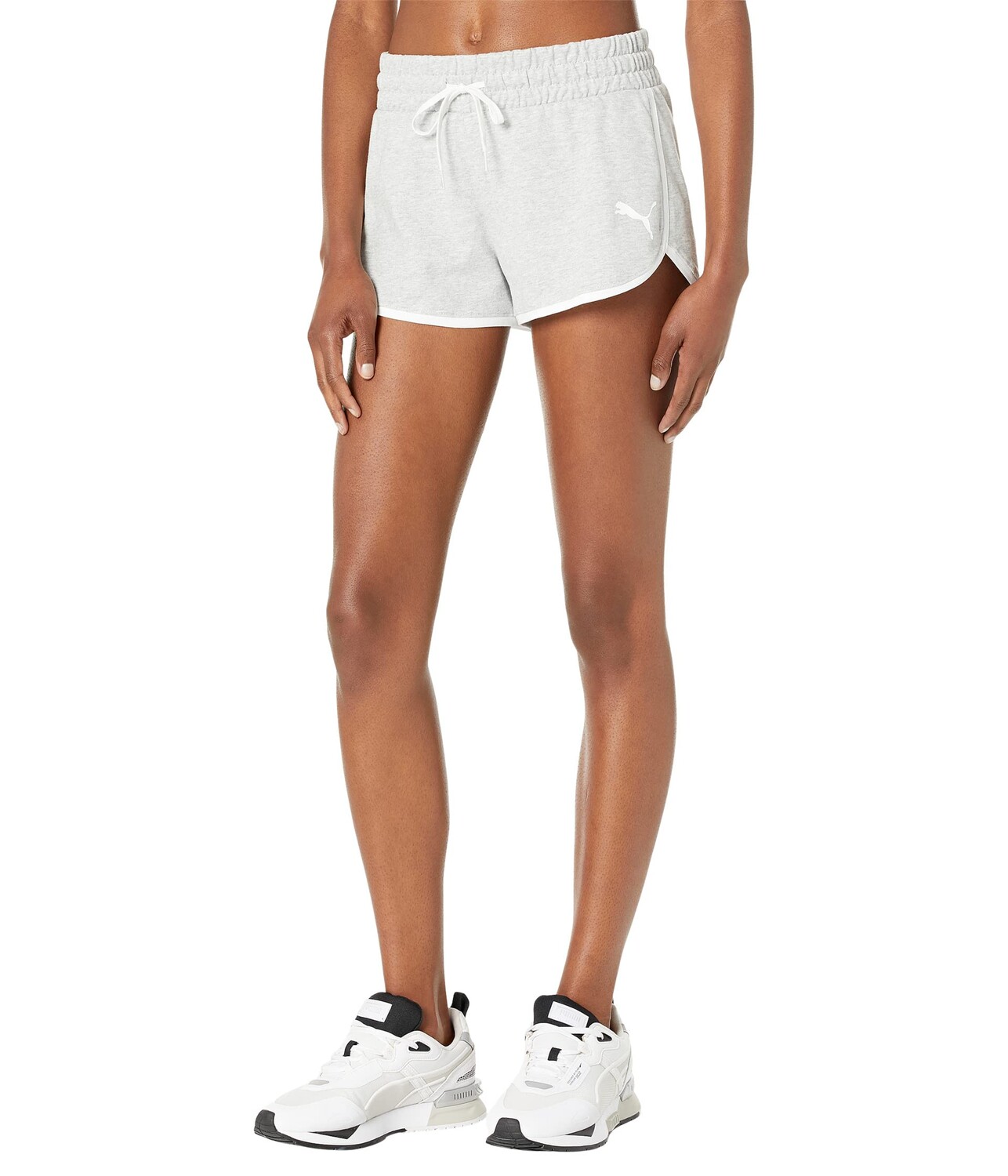 

Шорты короткие Puma Radiant 3 Terry, белый