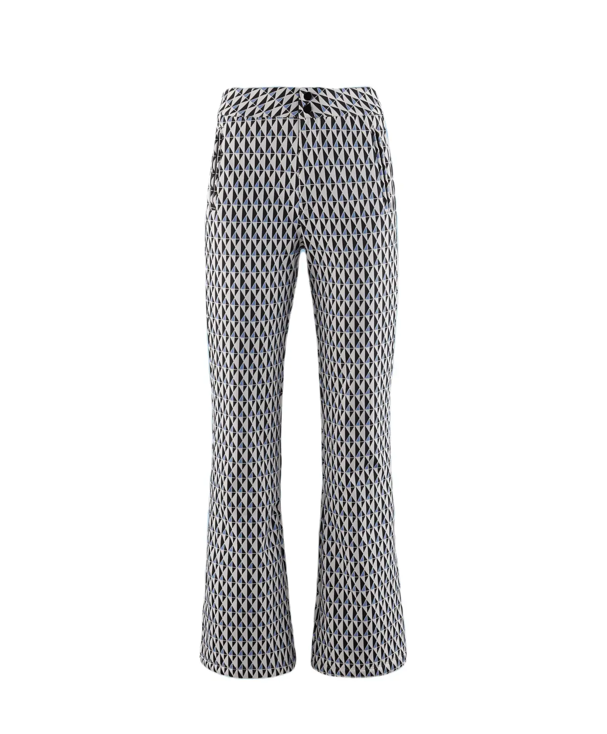 

Брюки утепленные Oysho SKI 10k Printed Flare, белый
