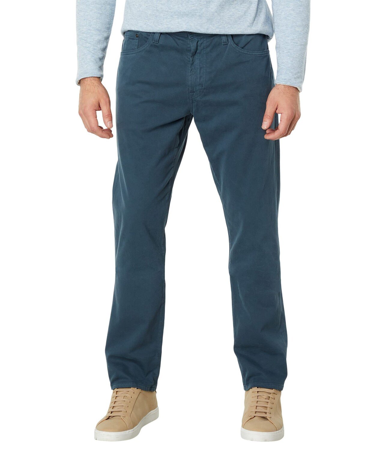 

Брюки AG Adriano Goldschmied, Everett Slim Straight Leg Twill Pants