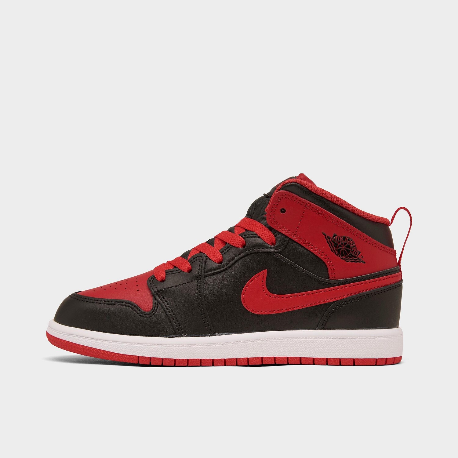 

Повседневная обувь Air Jordan Retro 1 Mid для маленьких детей, черный