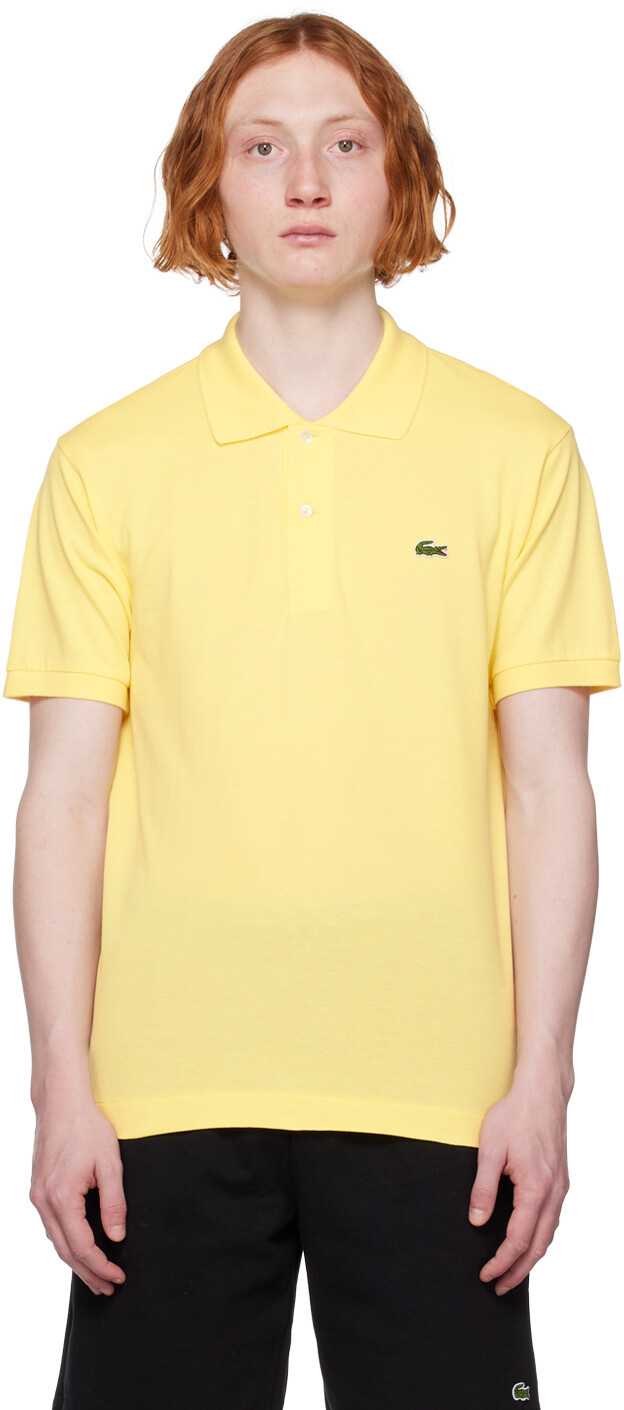 

Поло Original L.12.12 желтого цвета Lacoste, Желтый