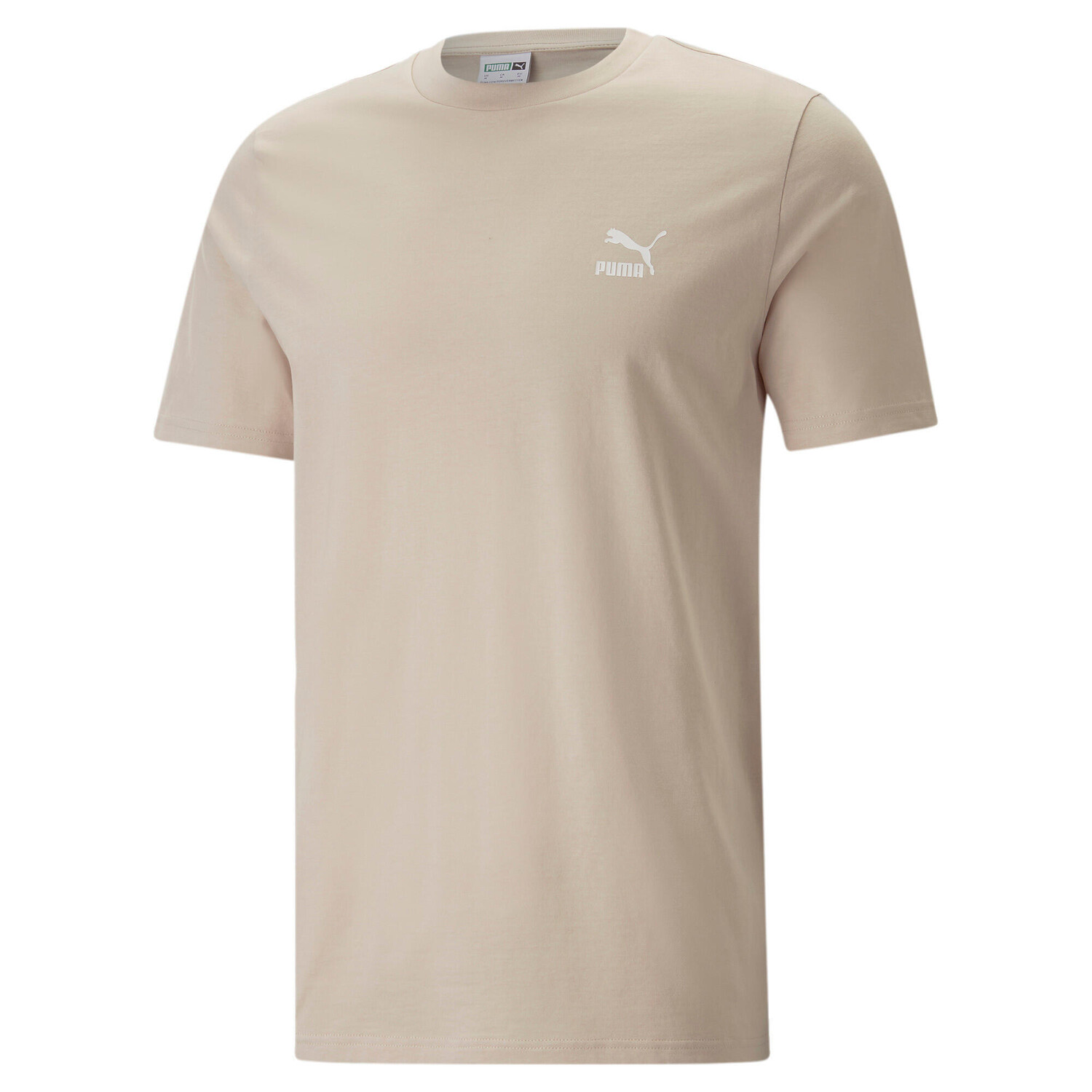 

Футболка с небольшим логотипом Puma Classics, бежевый