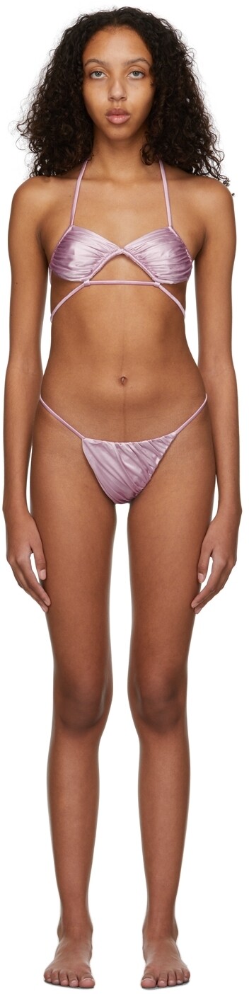 

Эксклюзивное бикини SSENSE Pink Sculpture/Flash Isa Boulder
