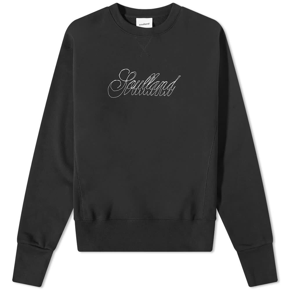 

Толстовка Soulland Hand Drawn Logo Crew Sweat, Серый