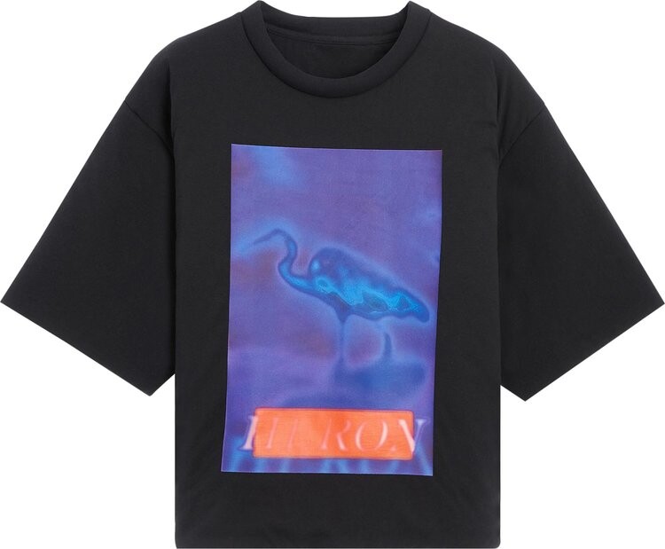 

Футболка Heron Preston Censored Padded Short-Sleeve Tee 'Black', черный