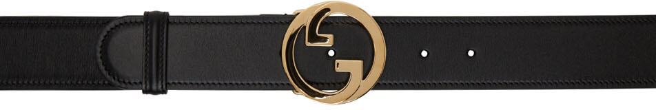 

Черный пояс с блондинкой Gucci