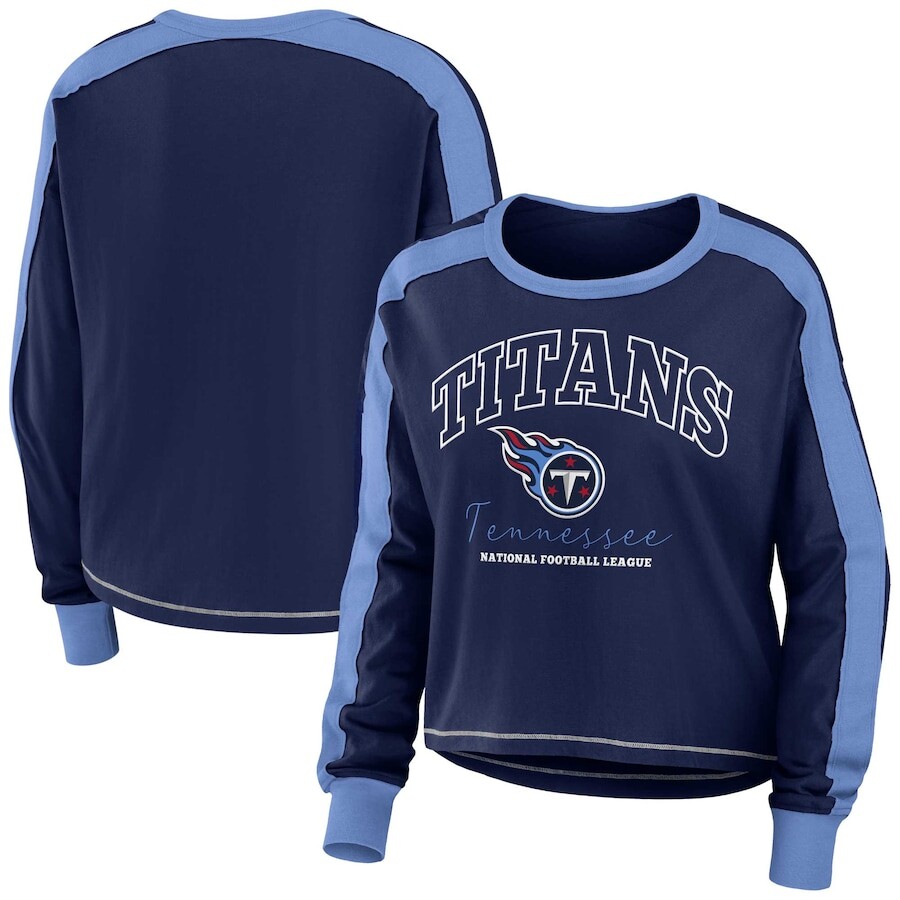 

Футболка с длинным рукавом WEAR by Erin Andrews Tennessee Titans, нави