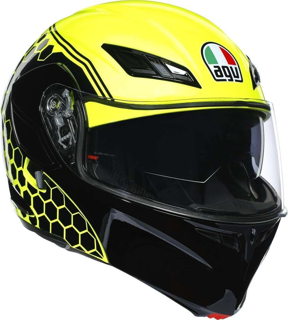 

Шлем AGV Compact ST Detroit, желтый/черный