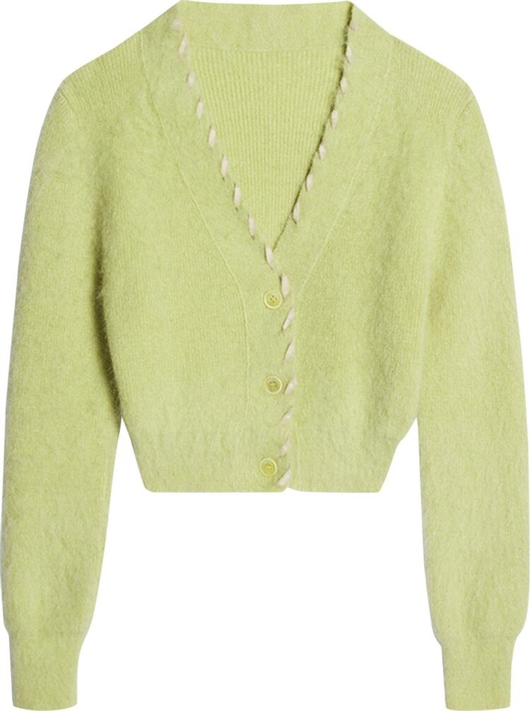 

Кардиган Jacquemus Le Cardigan Lazo 'Light Green', зеленый
