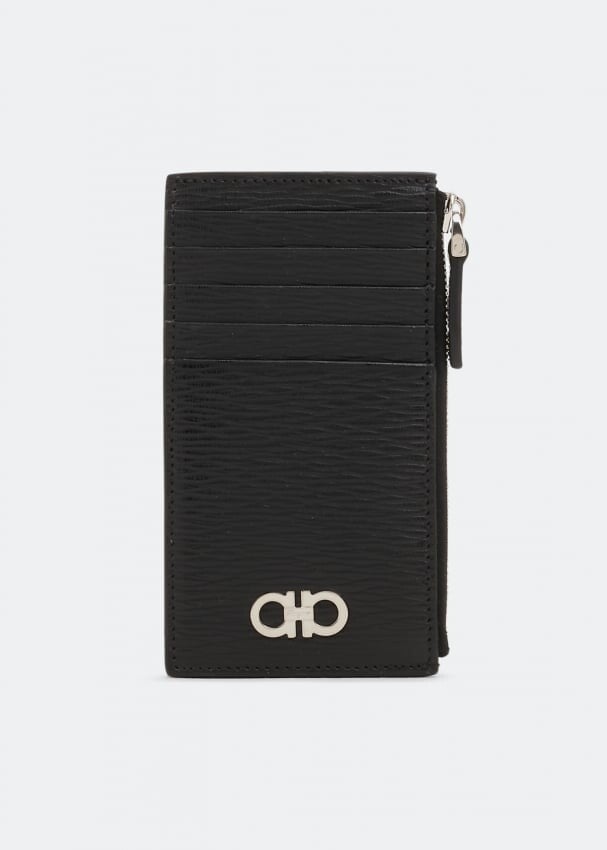 

Картхолдер FERRAGAMO Gancini credit card holder, черный