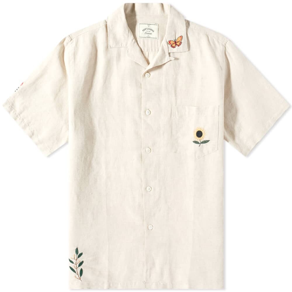 

Рубашка Portuguese Flannel Spring Embroidered Vacation Shirt