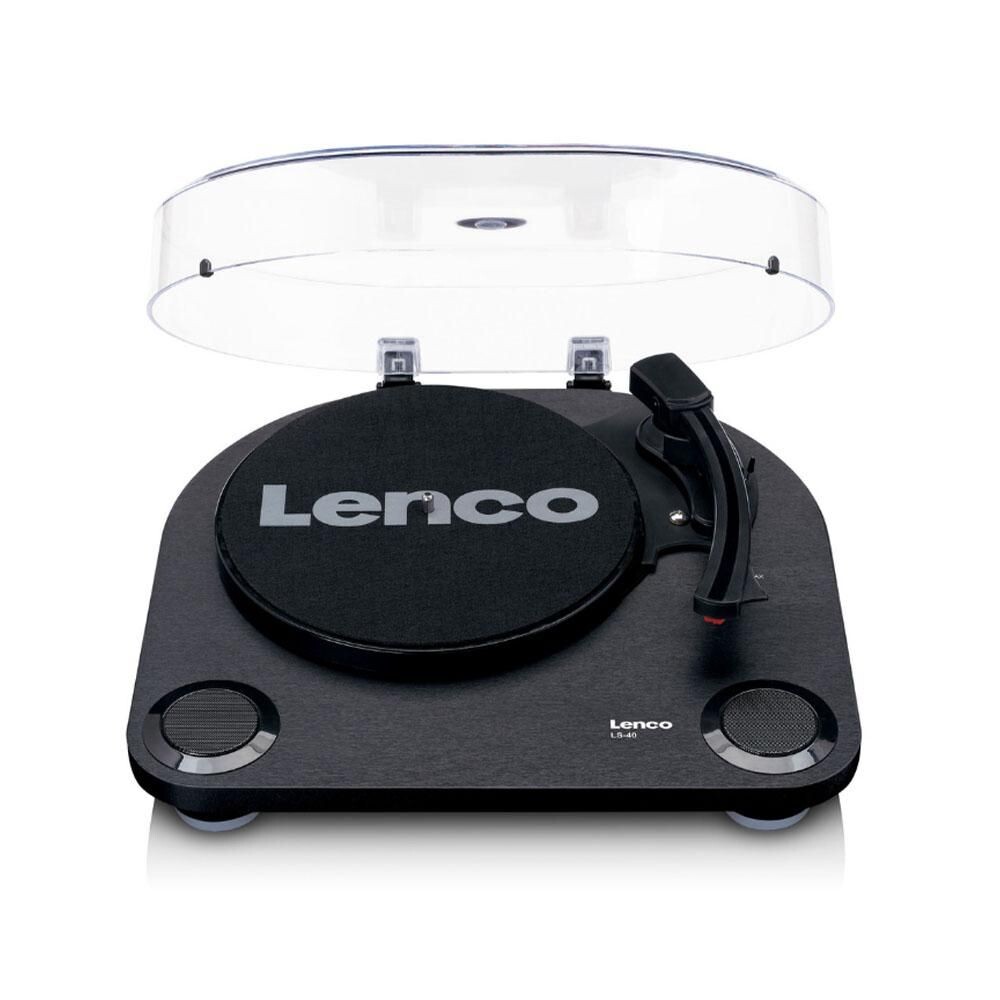 

Проигрыватель Lenco LS-40 со встроенными динамиками, черный