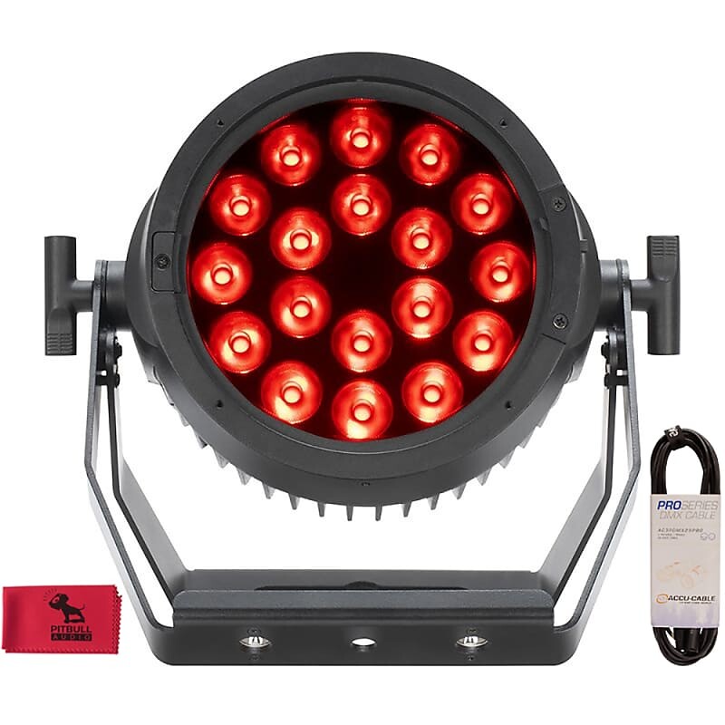 

ADJ American DJ Encore Lime Par LP18IP RGBL LED Par Light с кабелем и тканью ENC368