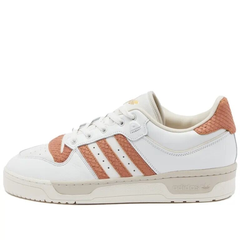 

Кроссовки Adidas Rivalry Low 86, белый/коричневый