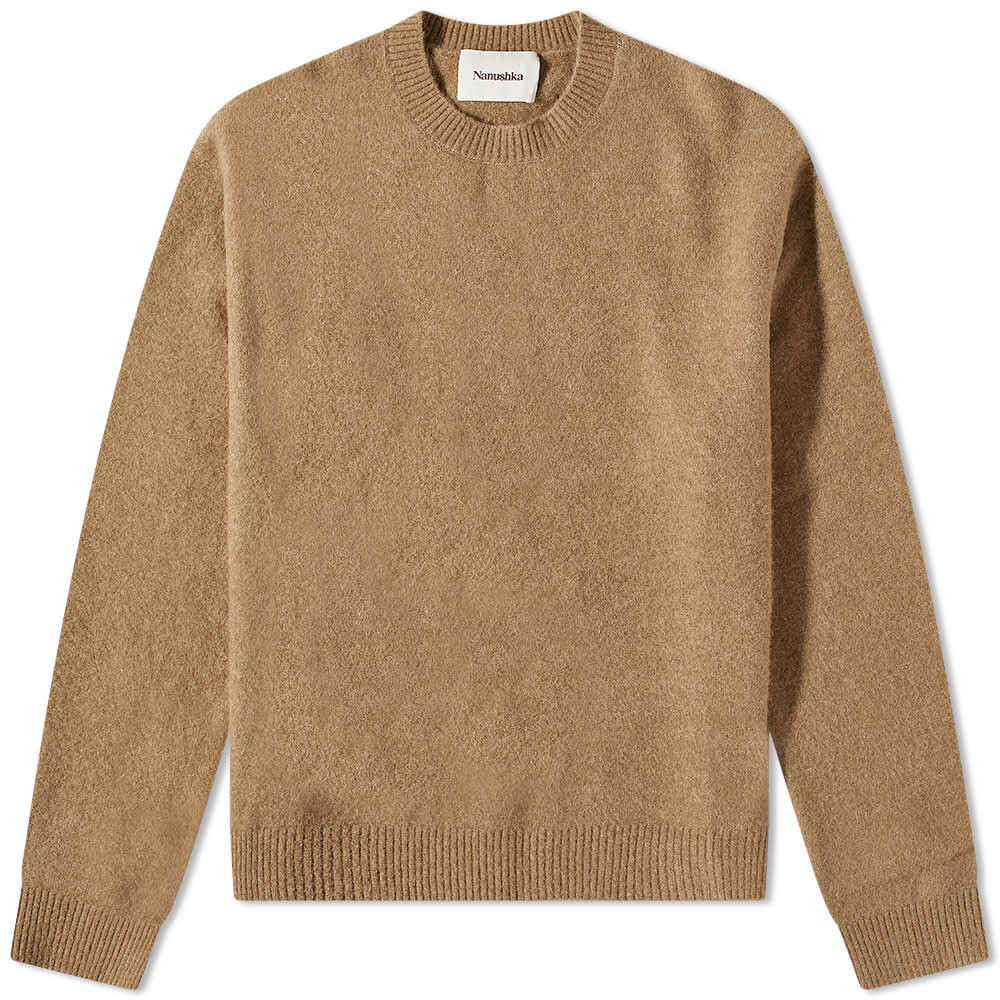 

Джемпер Nanushka Jetse Burshed Alpaca Crew Knit