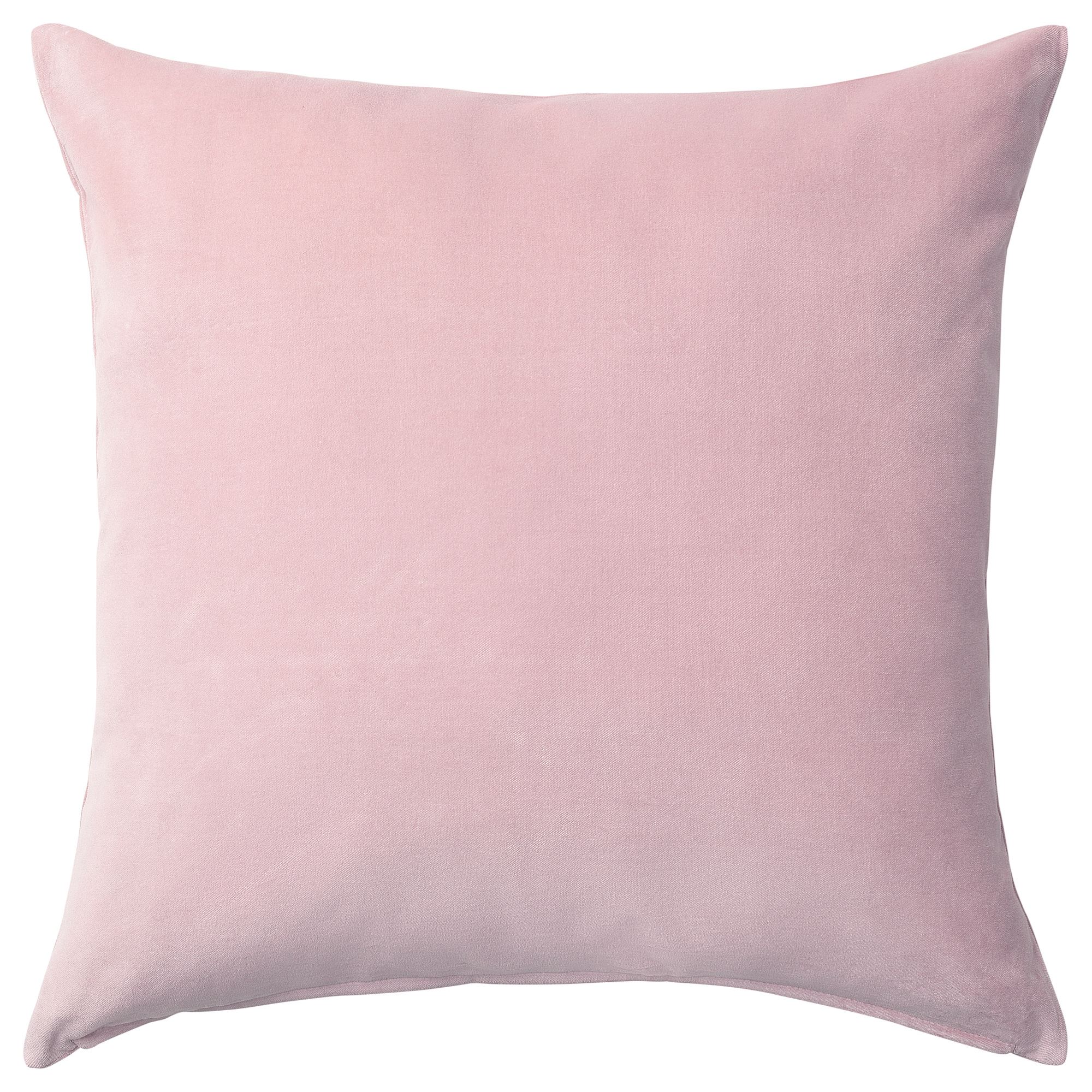 Чехол на подушку Ikea Sanela, светло-розовый