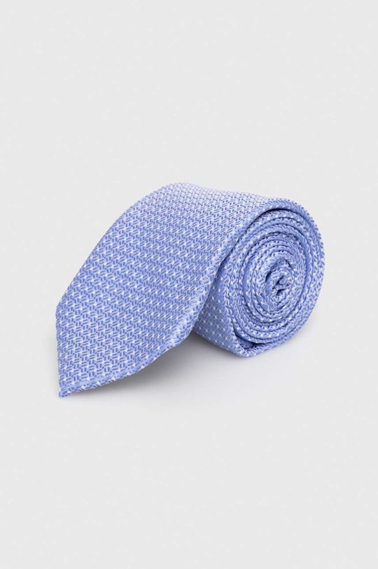 Шелковый галстук Michael Kors, синий цена и фото