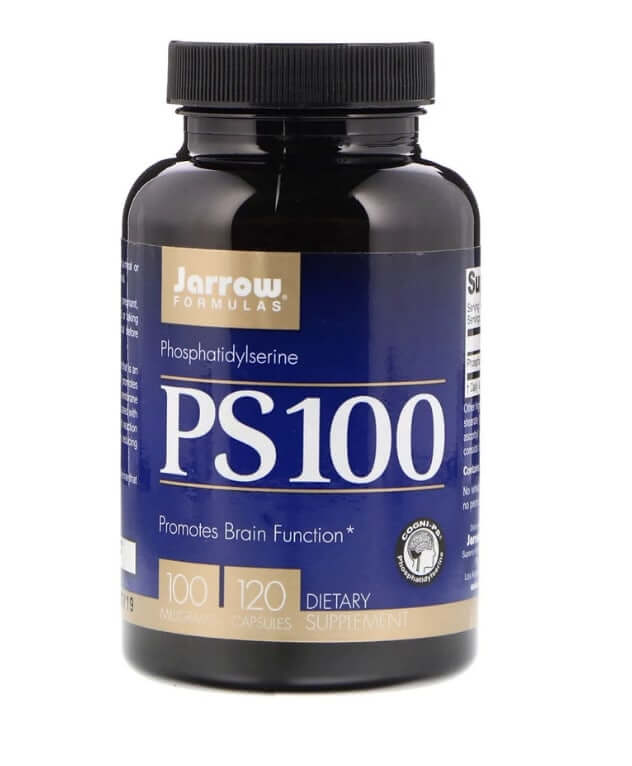 Фосфатидилсерин Jarrow Formulas 100 мг, 120 капсул jarrow formulas ресвератрол 100 мг 120 капсул