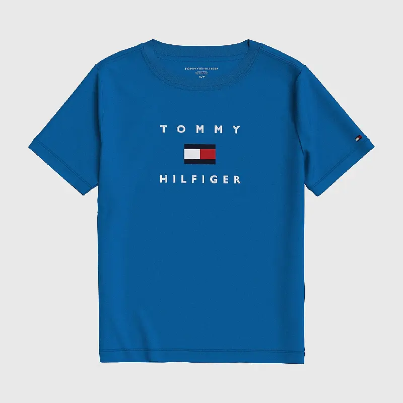 

Футболка Tommy Hilfiger Kids' Logo, синий