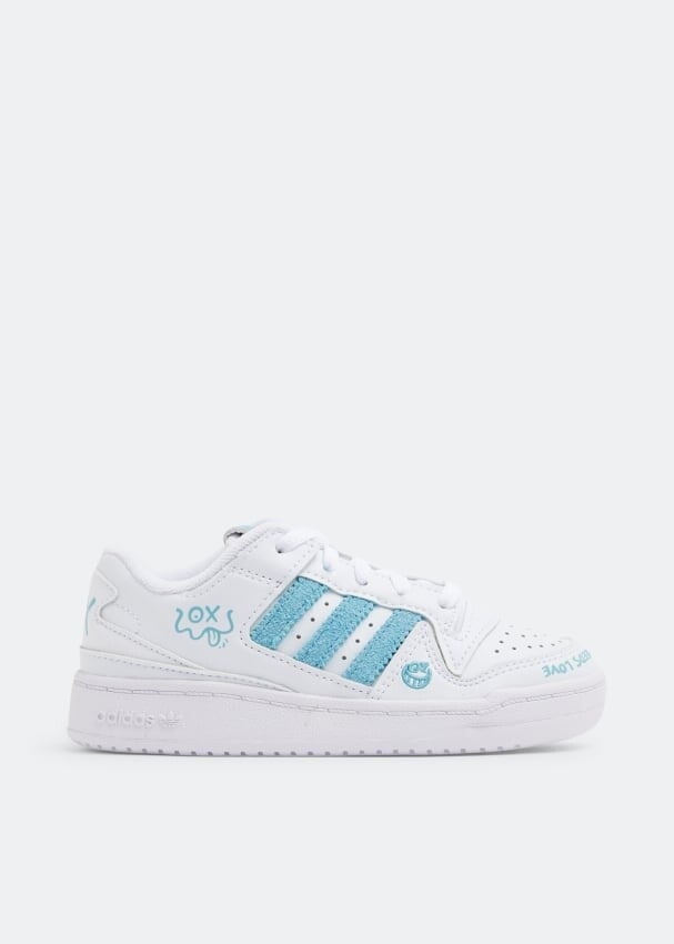 

Кроссовки ADIDAS x André Saraiva Forum Low sneakers, белый