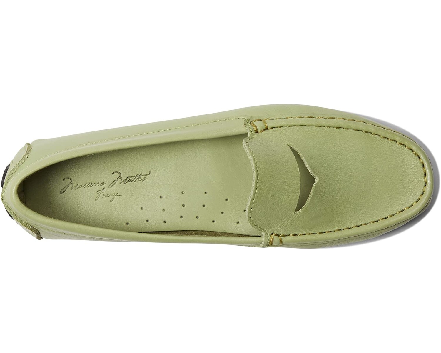 

Лоферы Cutout Penny Loafer Massimo Matteo, верде