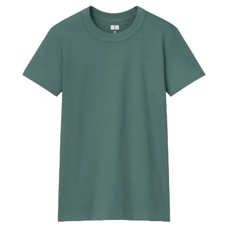 

Футболка Uniqlo U Crew Neck Short-Sleeve, зеленый