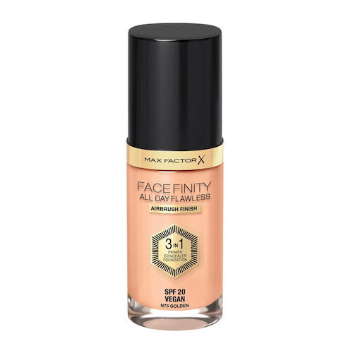 

Max Factor Facefinity All Day Flawless 3 в 1 Жидкая тональная основа N75 Golden 30 мл