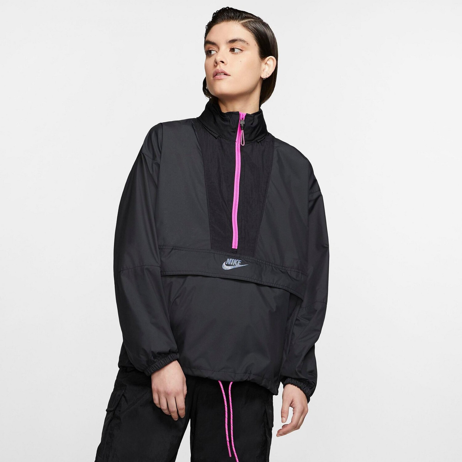 

Женская ветровка Nike Sportswear Icon Clash, черный
