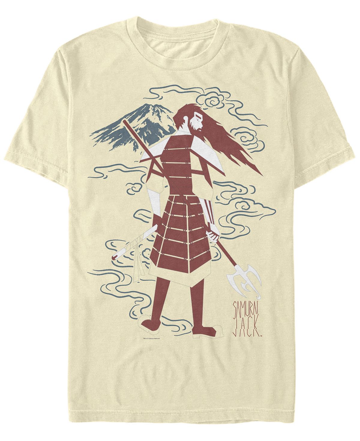 Мужская футболка samurai jack old jack back с коротким рукавом Fifth Sun bratz школа крутых девчонок 2