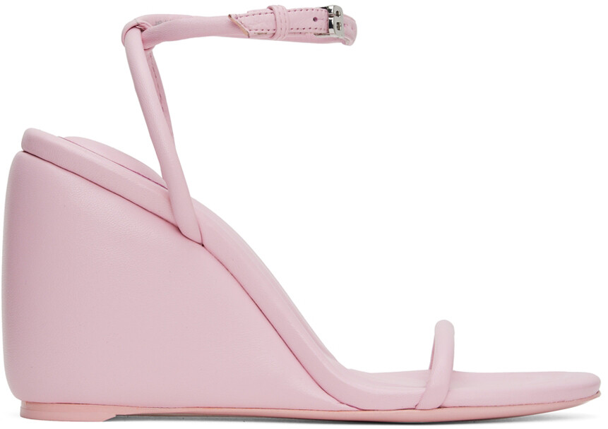 

Розовые босоножки на танкетке Dahlia 95 Alexander Wang