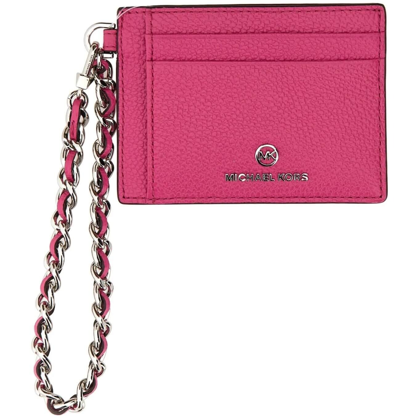 

Визитница Michael Kors Small With Logo, розовый