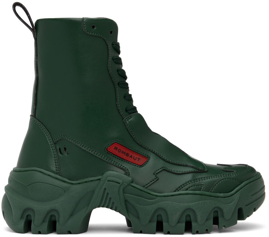 

Ботинки SSENSE Exclusive Green Boccaccio II Rombaut