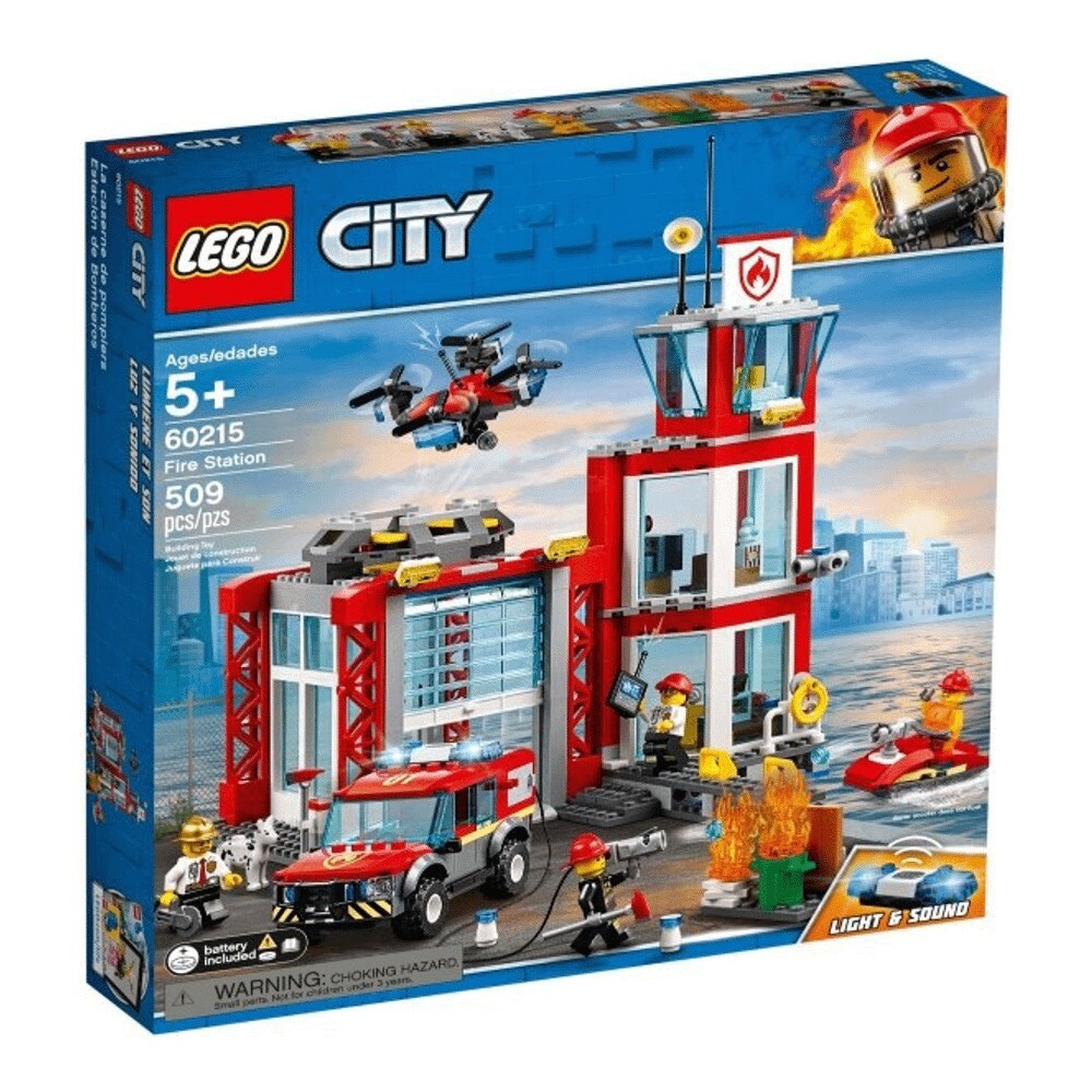 

Конструктор LEGO City 60215 Пожарное депо