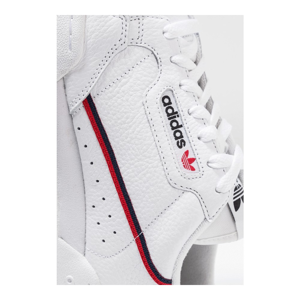 Adidas Originals Continental 80 Unisex footwear white scarlet collegiate navy