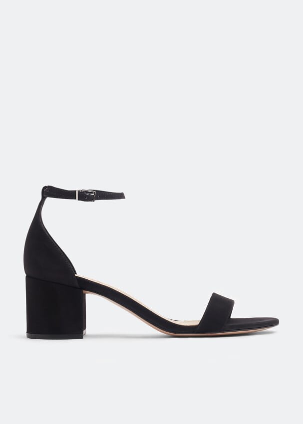 

Сандалии SCHUTZ Nubuck sandals, черный