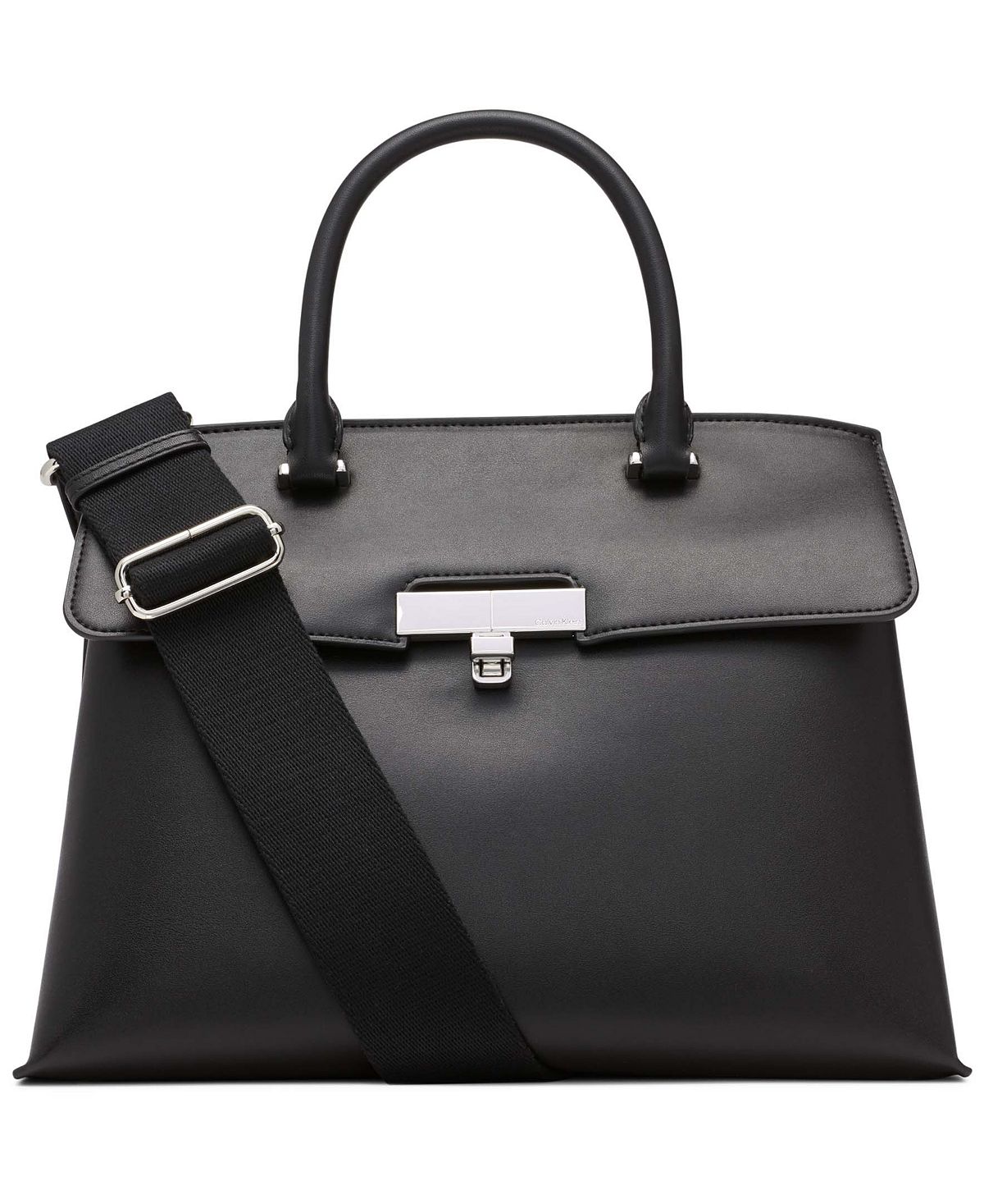 цена Женская трансформируемая сумка-портфель becky turnlock Calvin Klein, мульти
