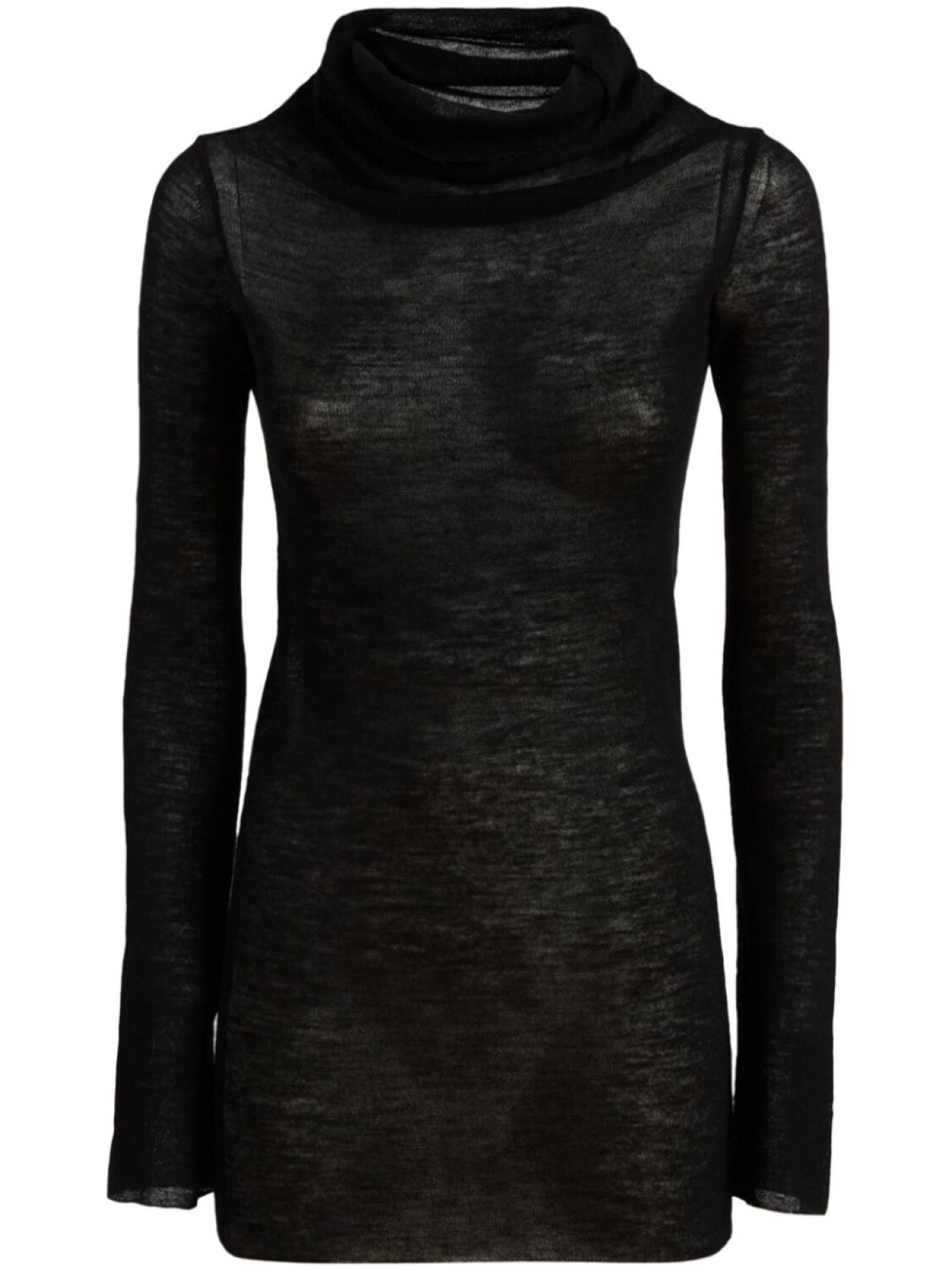 

Топ тонкой вязки Ann Demeulemeester, черный