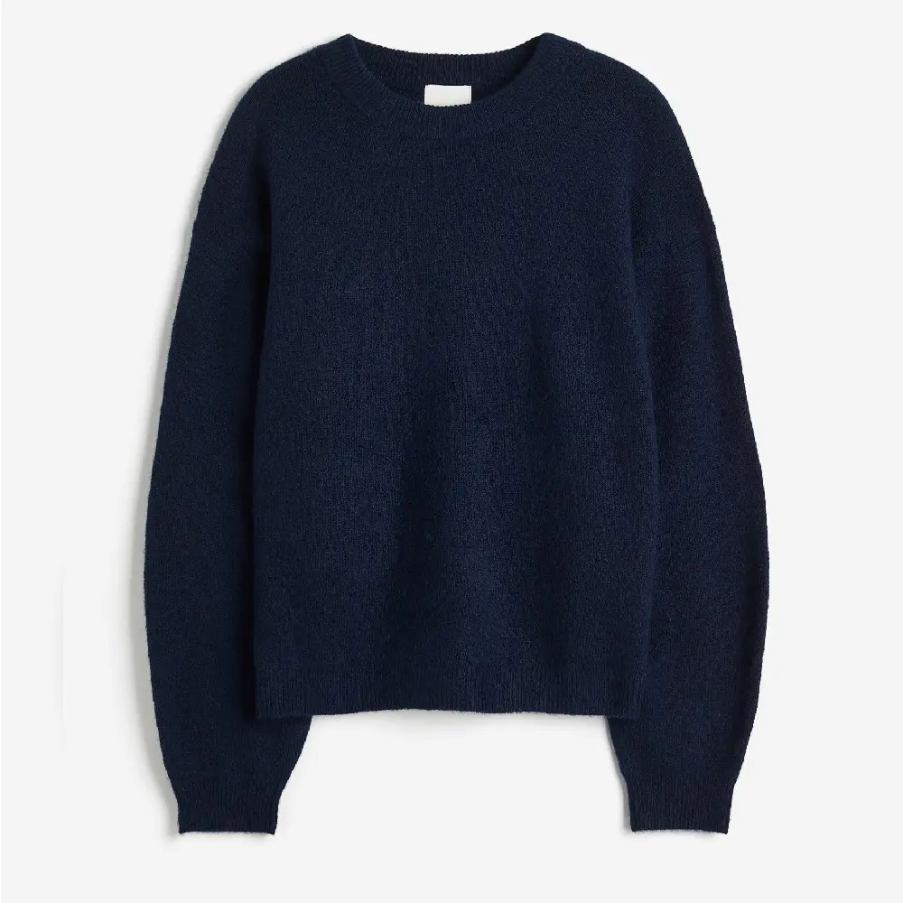 

Свитер H&M Knit, темно-синий