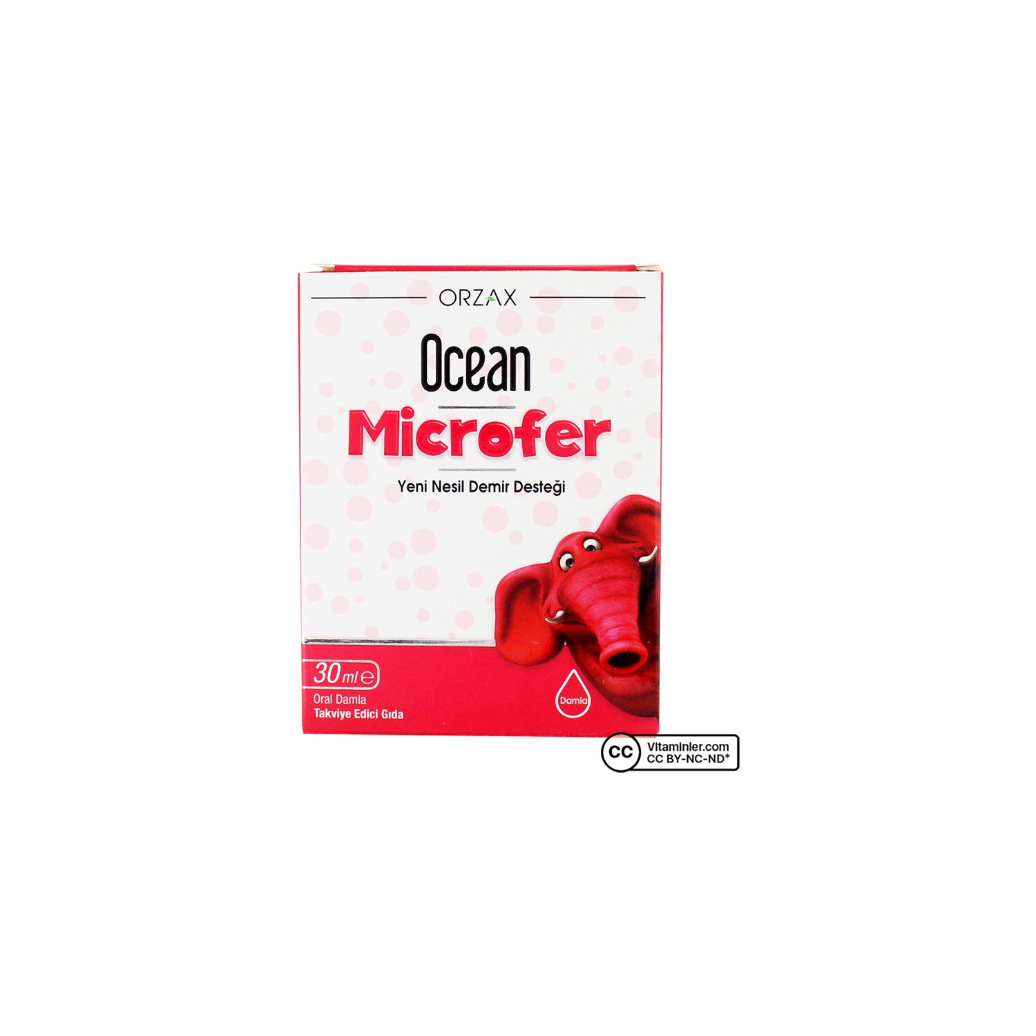 цена Капли Orzax Ocean Microfer для перорального применения, 30 мл