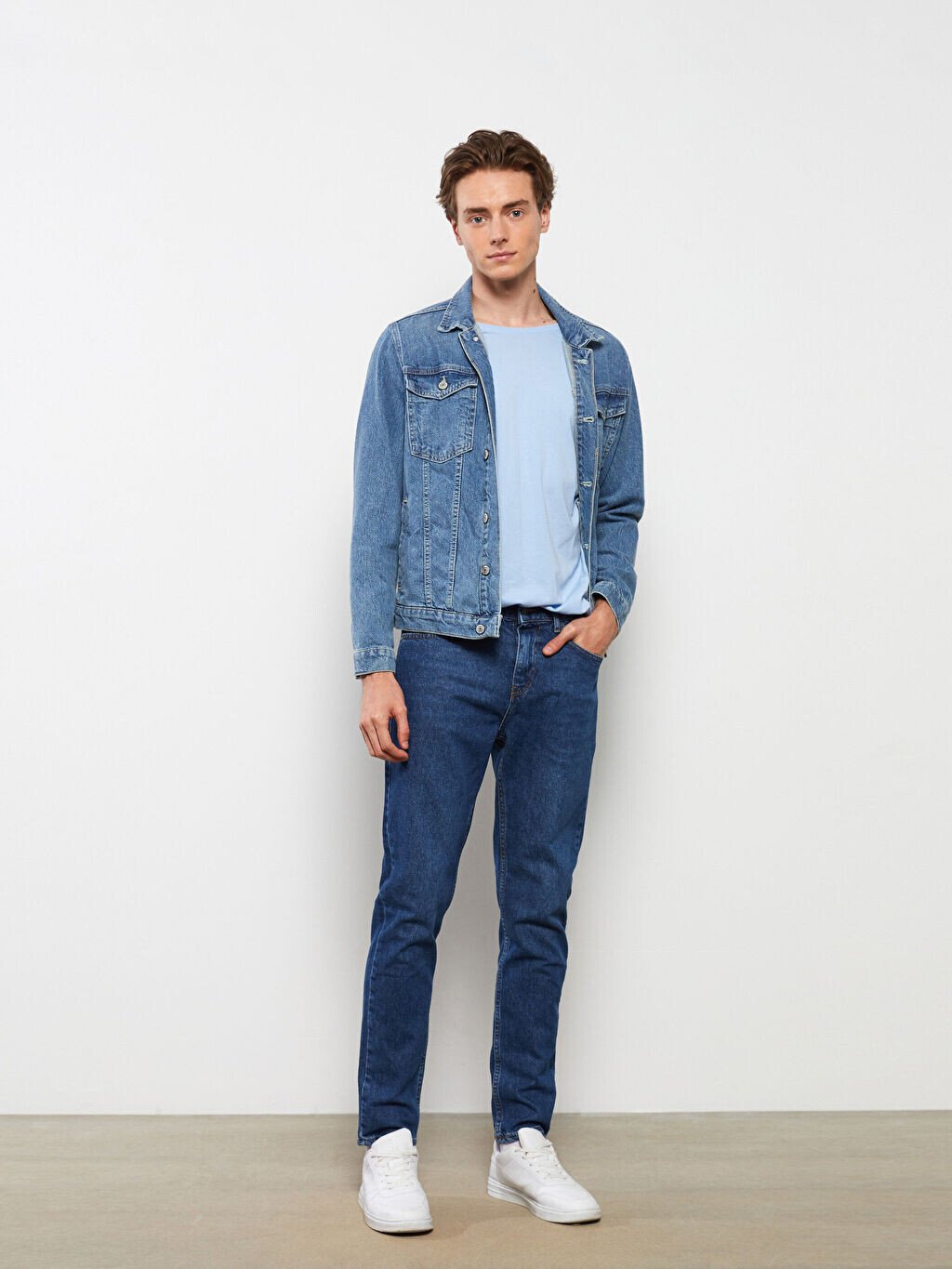 

Мужские джинсовые брюки 750 Slim Fit LCW Jeans
