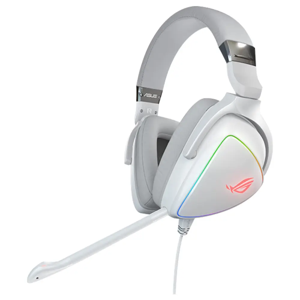 

Наушники игровые ROG Player Country Prism Headset с односторонним шумоподавлением, белый