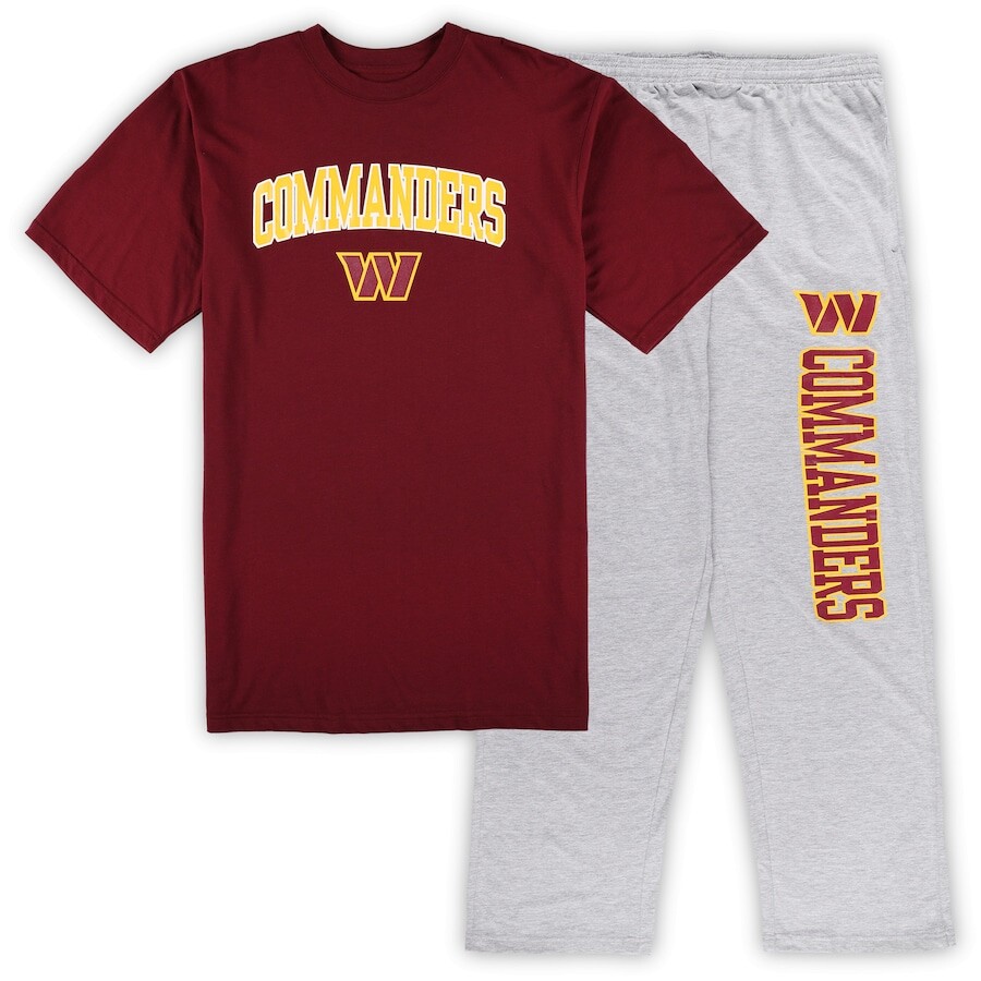 

Пижамный комплект Concepts Sport Washington Commanders, серый