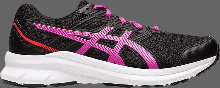 

Кроссовки jolt 3 gs 'black orchid' Asics, черный