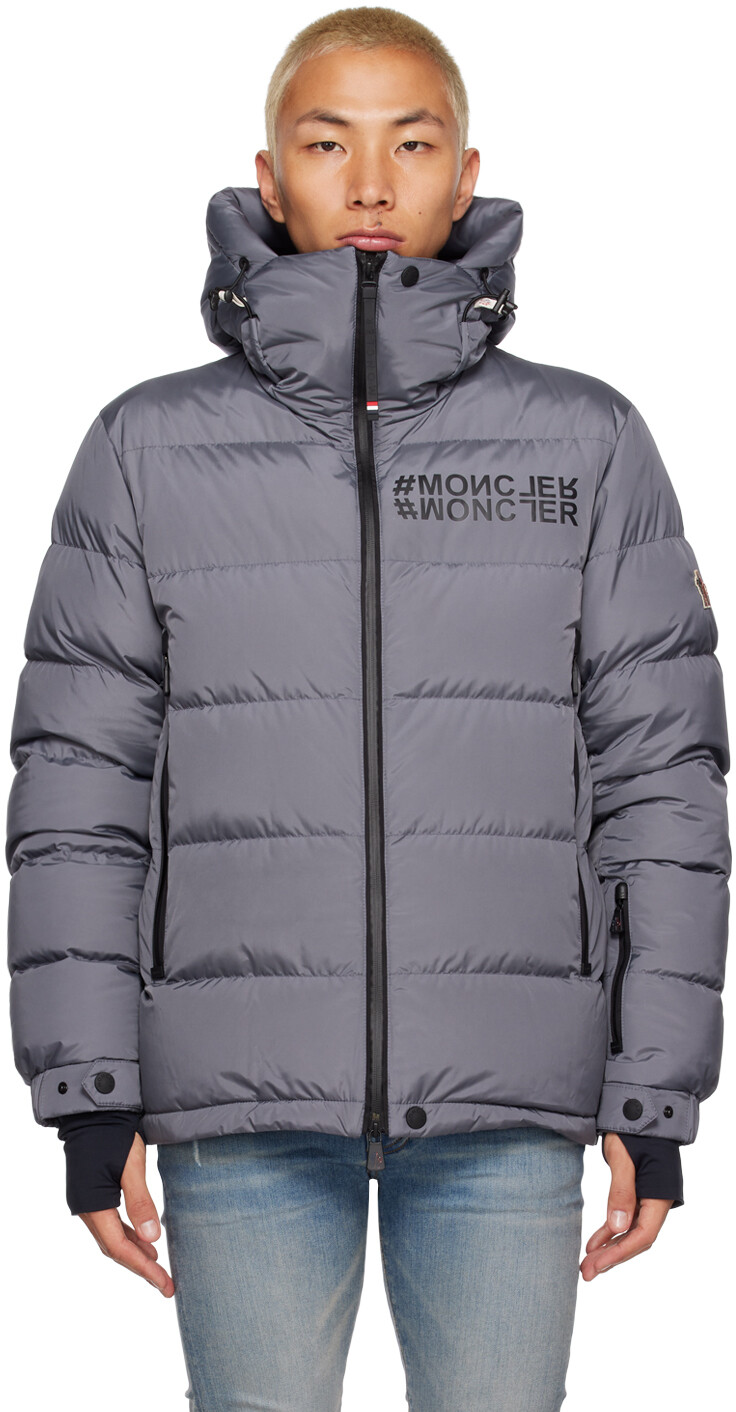 

Серый пуховик Isorno Moncler Grenoble
