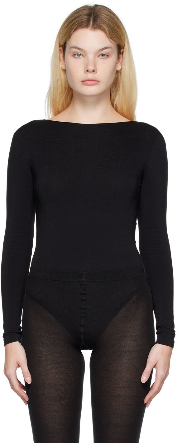 

Черное боди Memphis Wolford