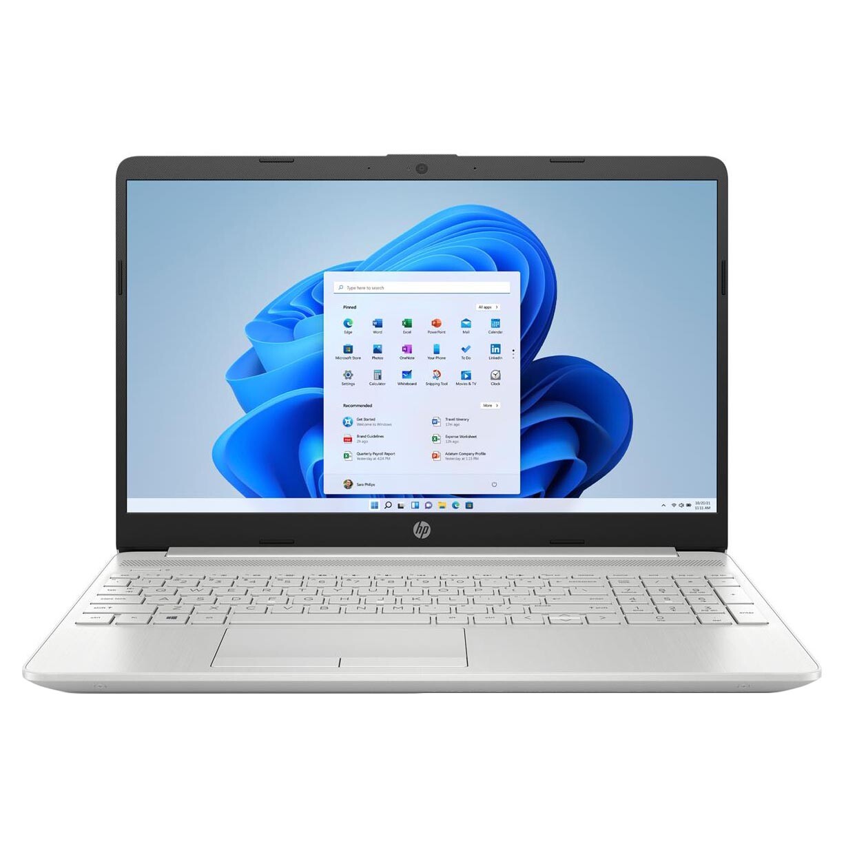 

Ноутбук HP 15-dw3048nr, 15,6" HD, 8Гб/1Тб, i3-1115G4, серебряный, английская клавиатура