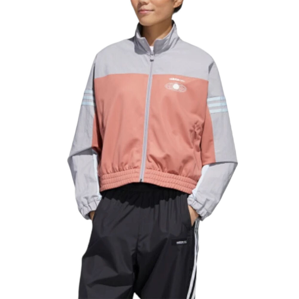 

Куртка Adidas Neo, серый/розовый