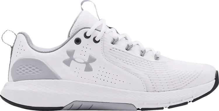 

Кроссовки Under Armour Charged Commit 3 4E Wide White Mod Grey, белый