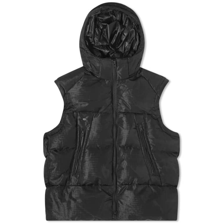

Утепленный жилет Y-3 GFX Puff, черный